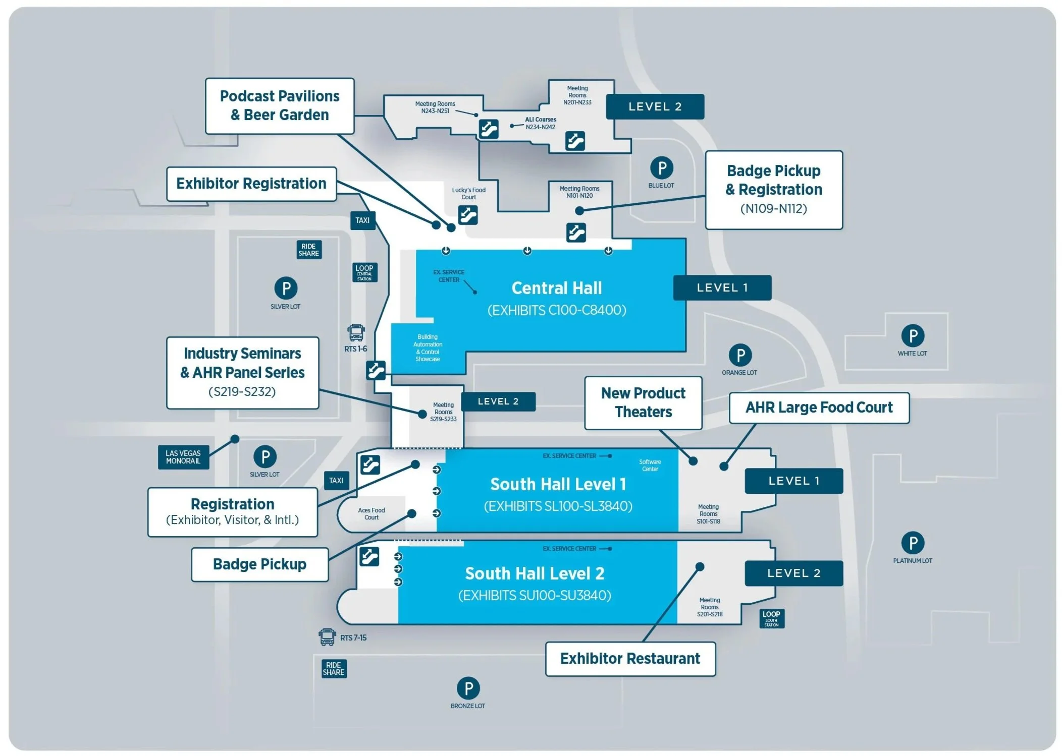 Campus Map — AHR Expo